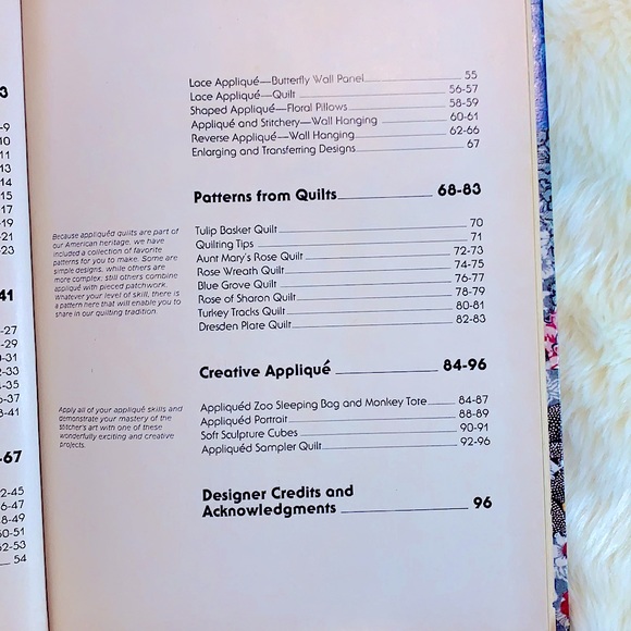 Rare1978 Hardcover Better Homes & Gardens Appliqué Illustrated 52 Craft Projects - Picture 6 of 16